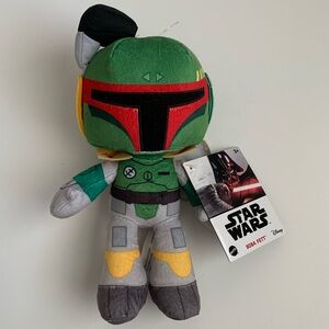 Boba Fett Disney Mattel Plush 8” Doll With Tags
